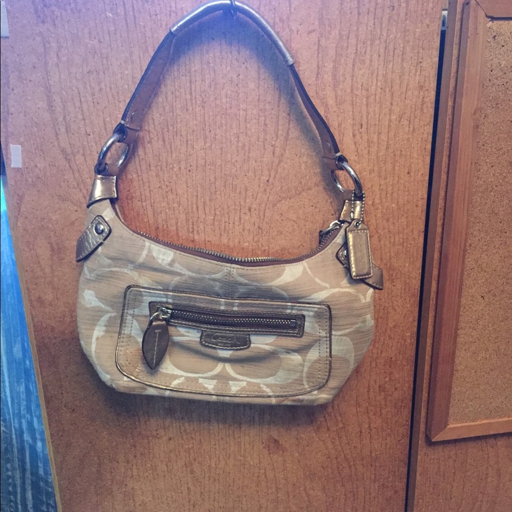 Used Authentic Small Coach Purse - Picture 1 of 4